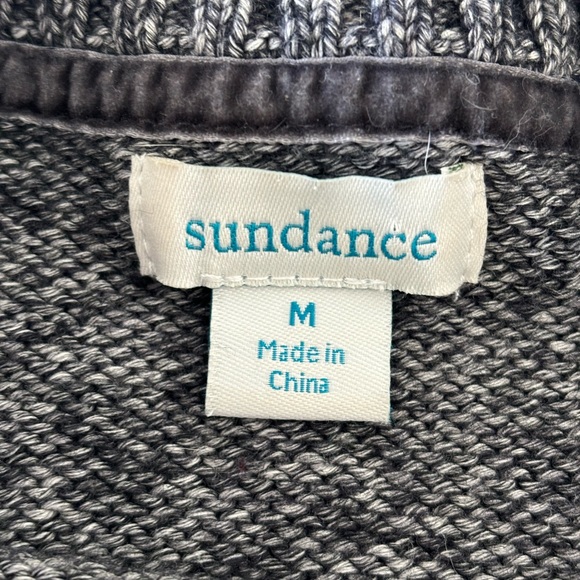 Sundance | Valeria Pullover Sweater‎ | Marled Round Hem | Grey | Women’s Medium - Picture 3 of 8